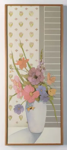 Colorful Bouquet Vase I – Lithograph Print (Promotion)