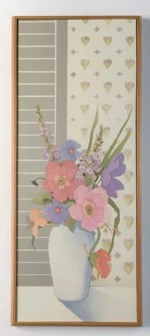 Colorful Bouquet Vase II – Lithograph Print (Promotion)