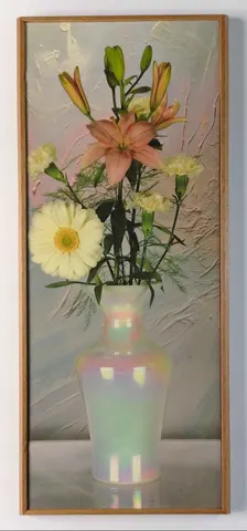 Pastel Vase Bouquet – Lithograph Print (Promotion)