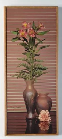 Pink Carnation Vase – Lithograph Print (Promotion)