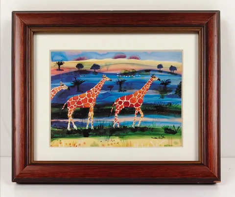 Giraffes in Dreamscape