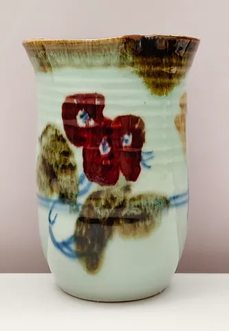 Hand-Painted Ceramic Vase V-1-506