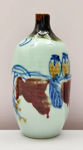 Hand-Painted Ceramic Vase V-1-510