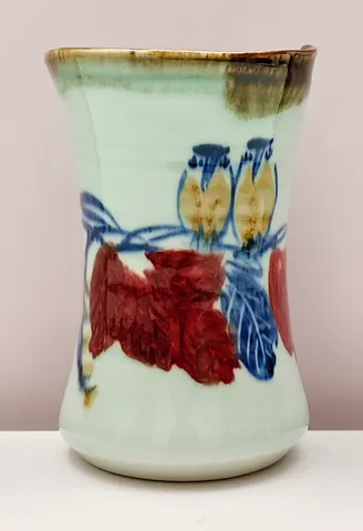 Hand-Painted Ceramic Vase V-1-512