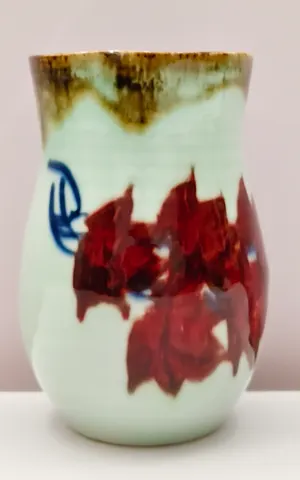 Hand-Painted Ceramic Vase V-1-515