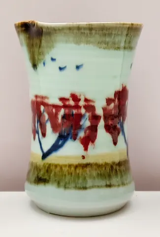 Hand-Painted Ceramic Vase V-1-516