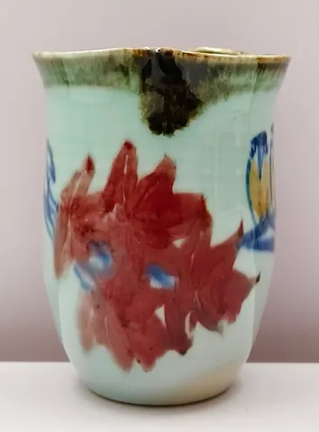 Hand-Painted Ceramic Vase V-1-524