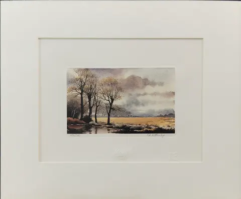 Countryside Landscape – Limited Edition 550/750 Lithograph Print