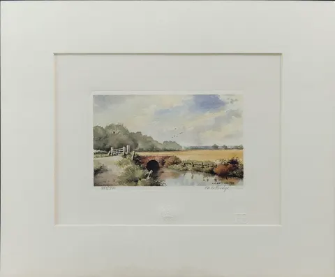 Traditional Countryside Riders I  – Limited Edition 553/750 Lithograph Print